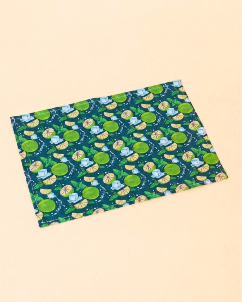 Tovaglietta cotone disegno mojito
