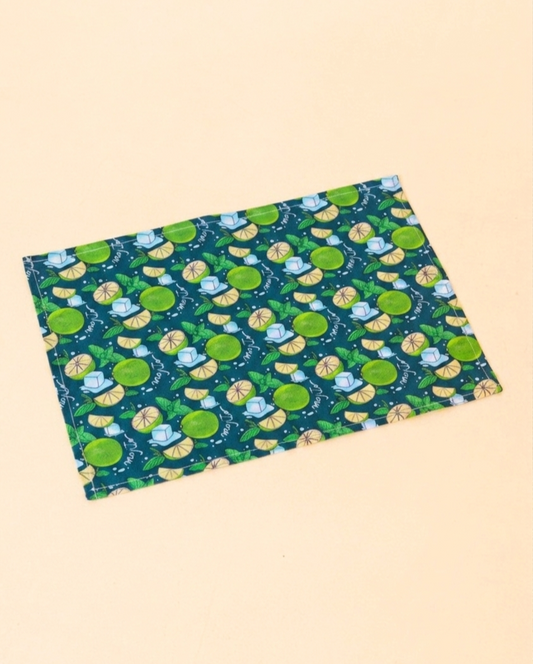 Tovaglietta cotone disegno mojito