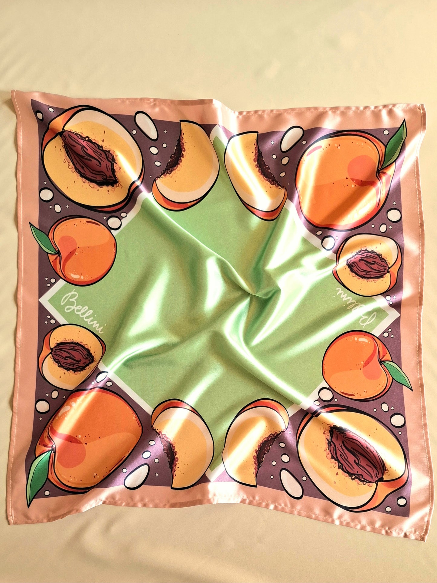 Foulard carré 70cm Bellini