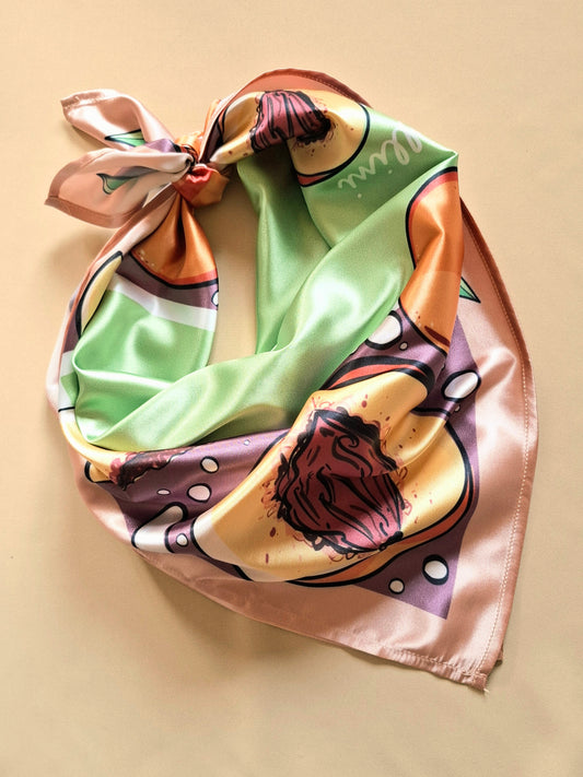 Foulard carré 70cm Bellini