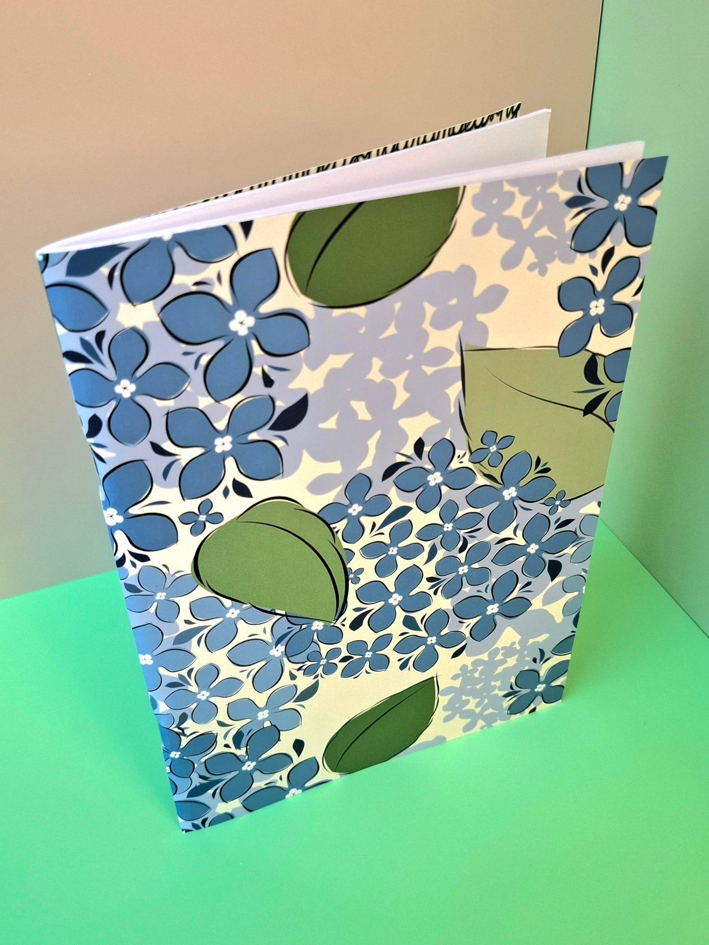 Quaderno Ortensia Blu