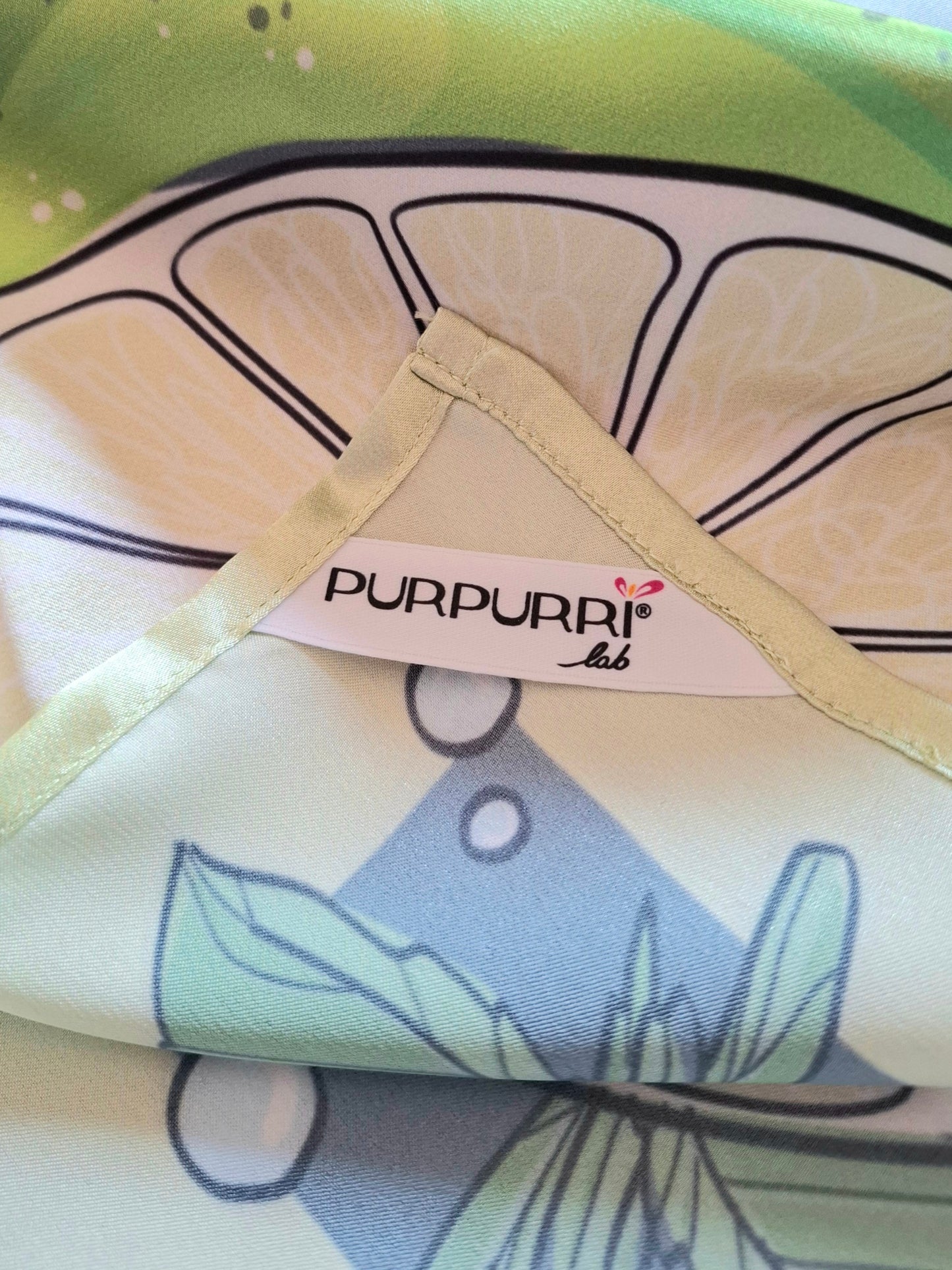Foulard carré 70cm Mojito