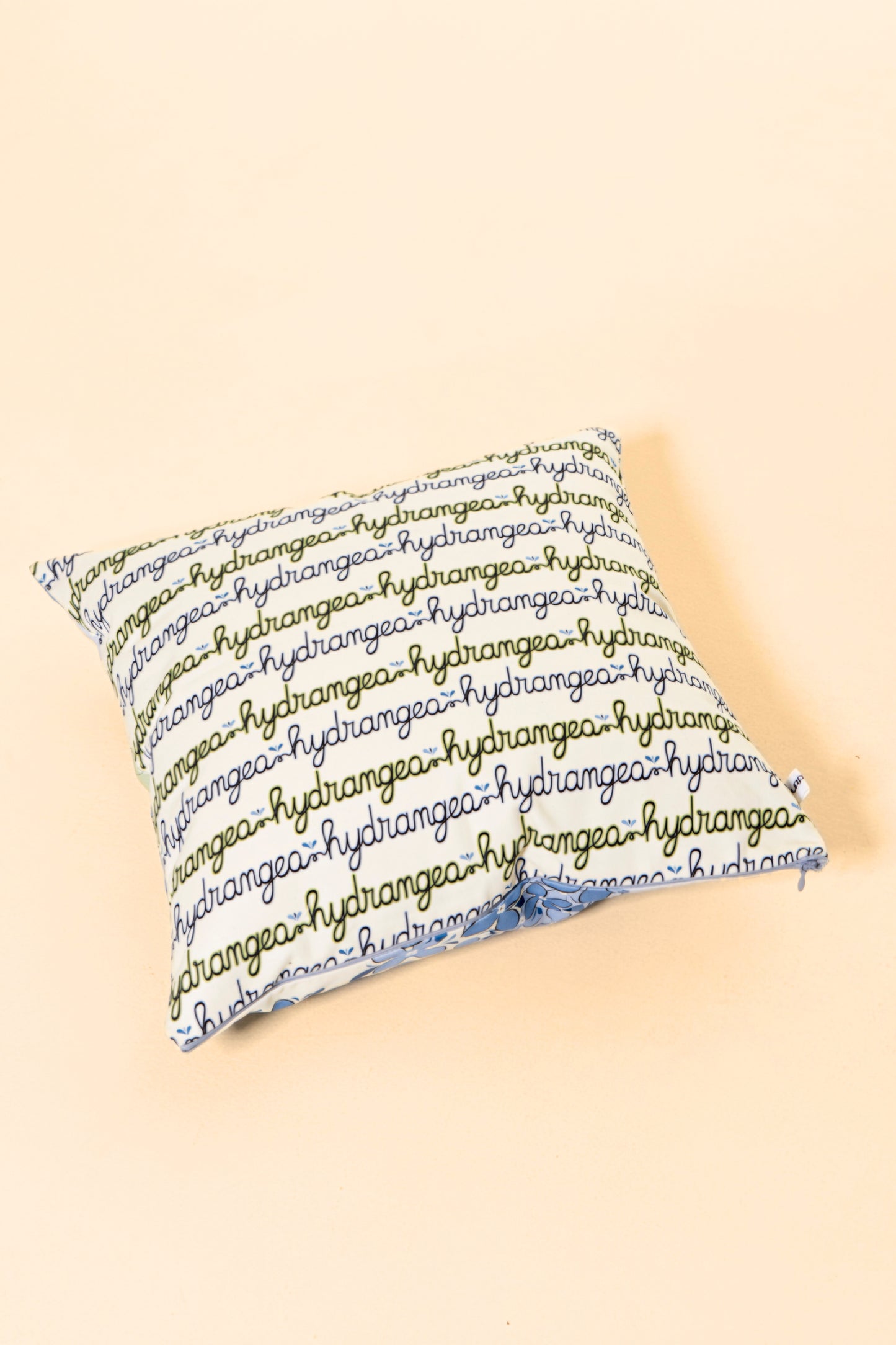 Cuscino Ortensia Blu