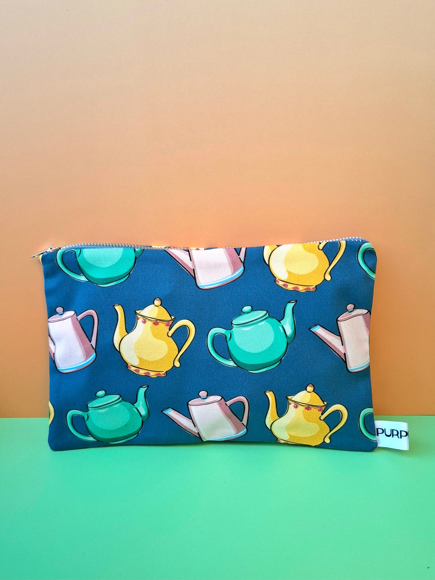 Pochette Teiere Navy